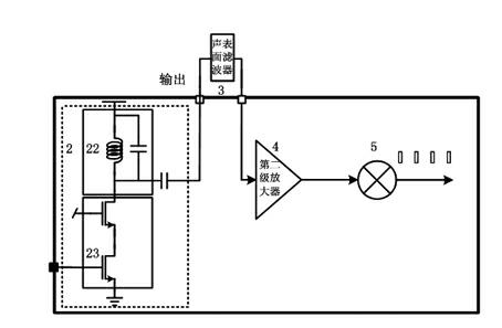 Low-noise amplifier used in navigation system receiver and having automatic calibration function