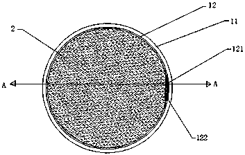 Warning manhole cover equipment for pipeline maintenance