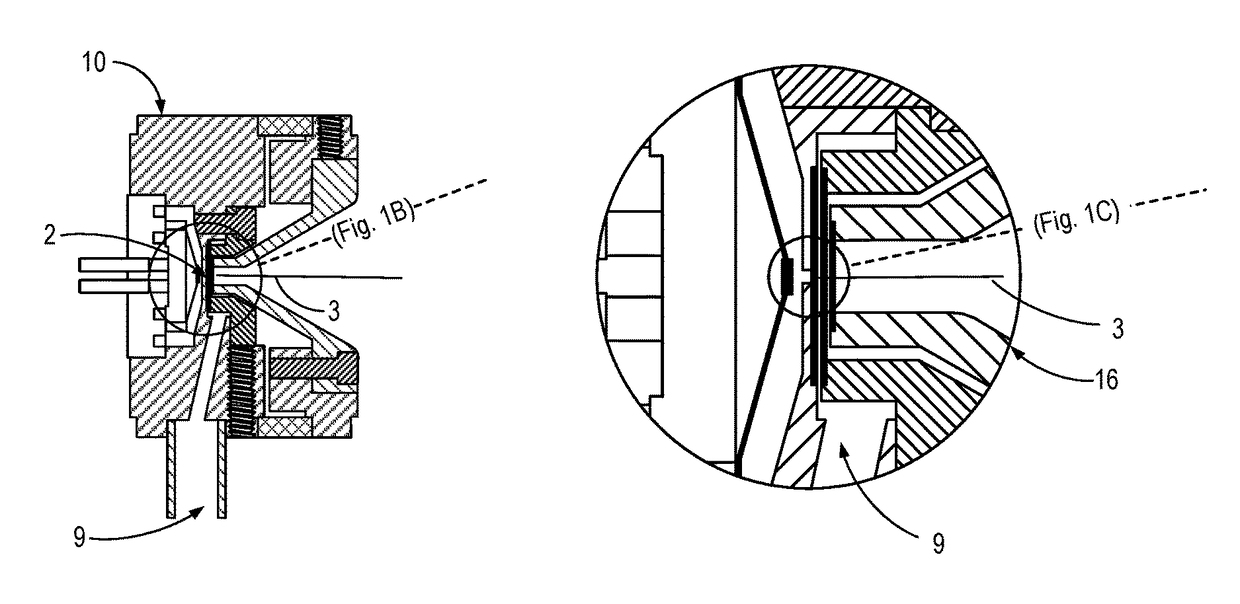 High brightness electron impact ion source