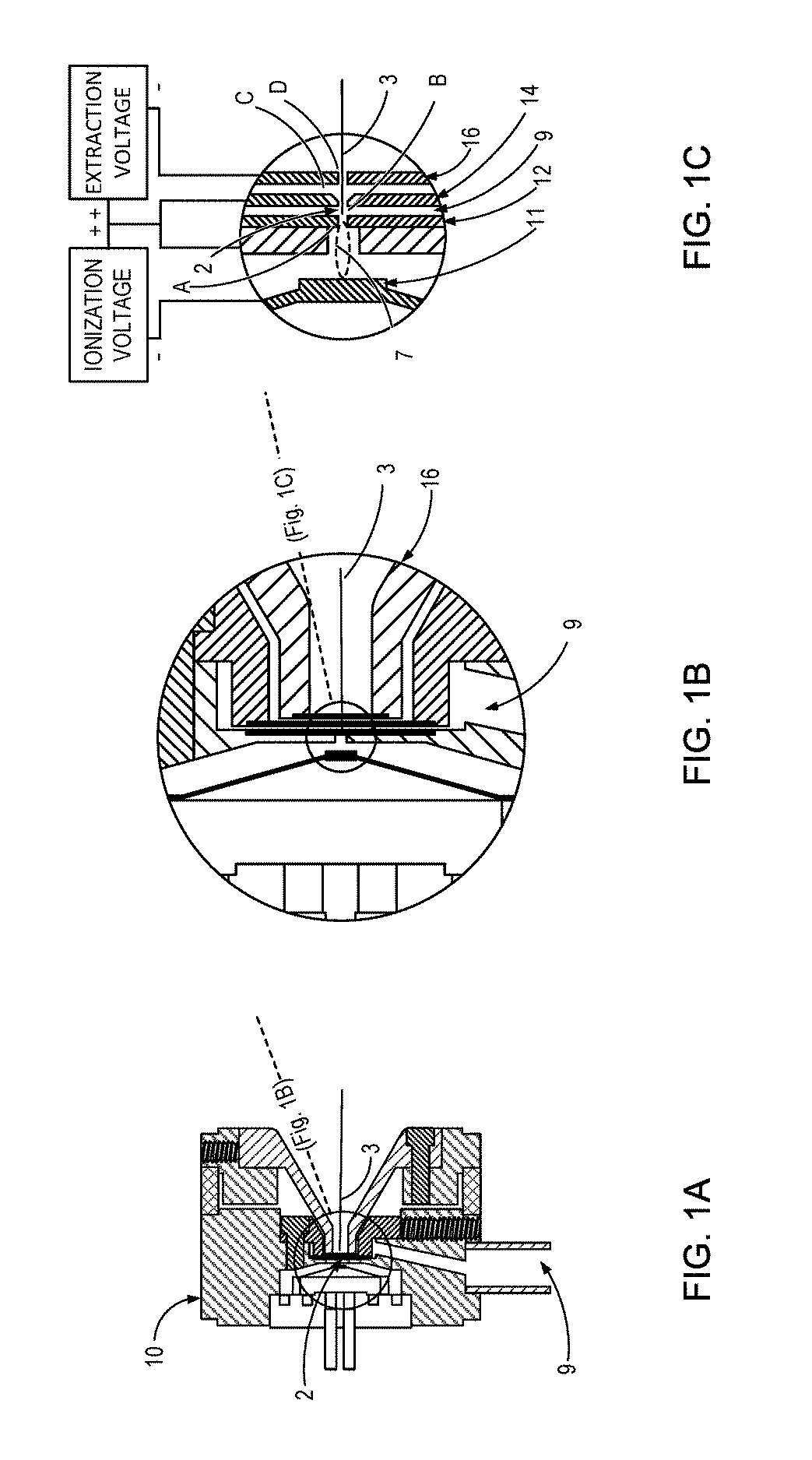 High brightness electron impact ion source