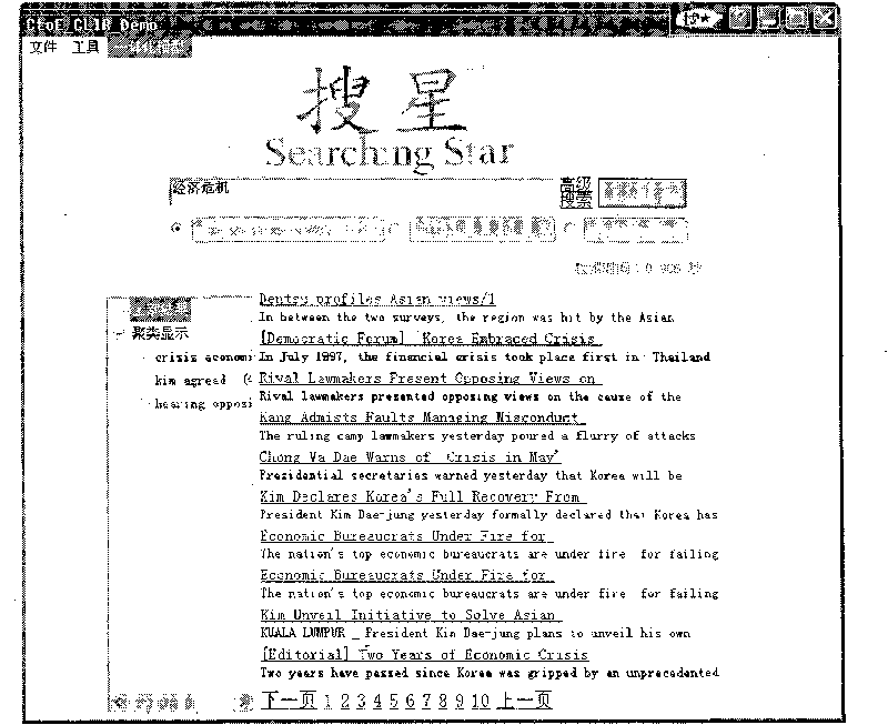 Integrated retrieval method for multi-language information retrieval