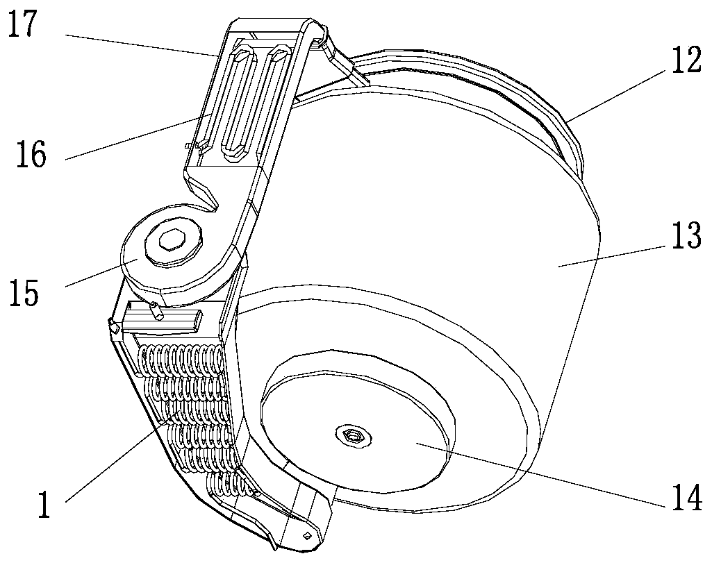 A high-efficiency condenser and a washing machine with the condenser