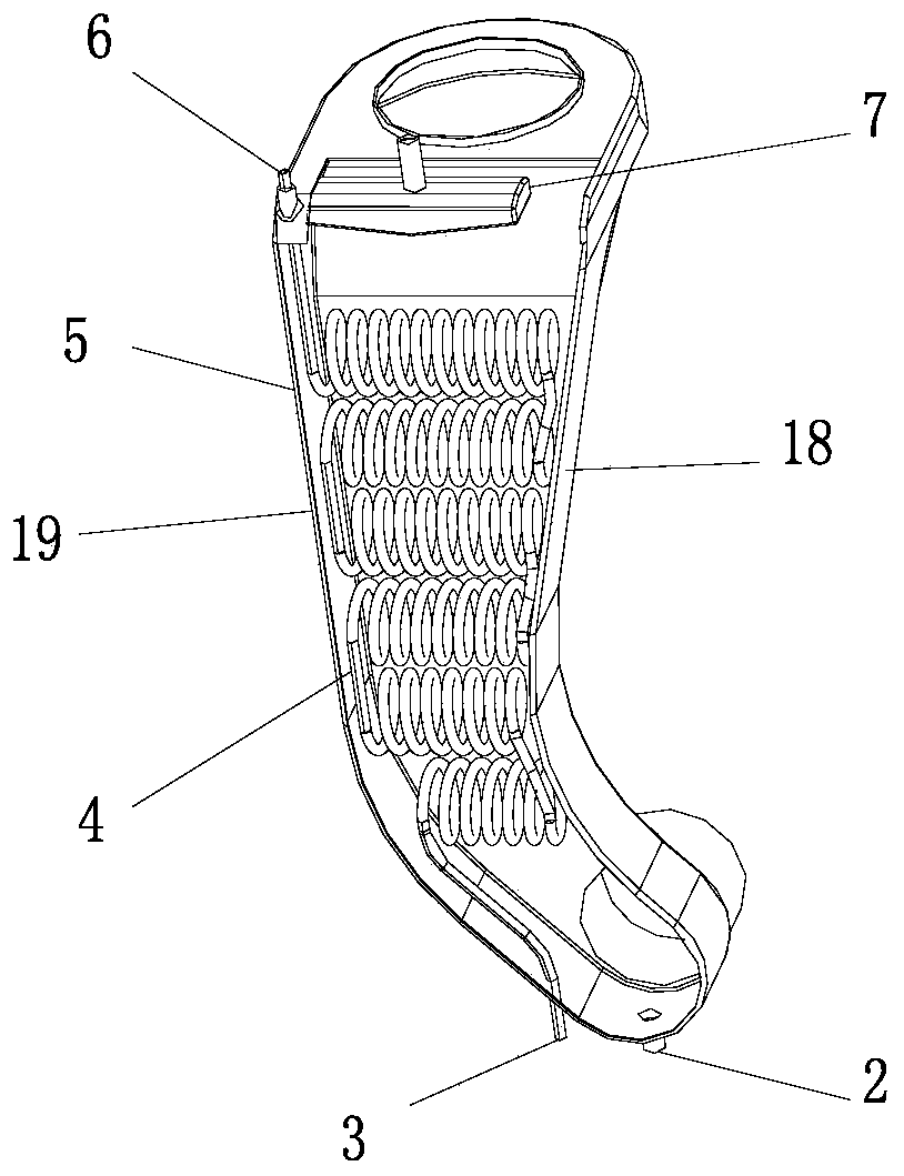 A high-efficiency condenser and a washing machine with the condenser