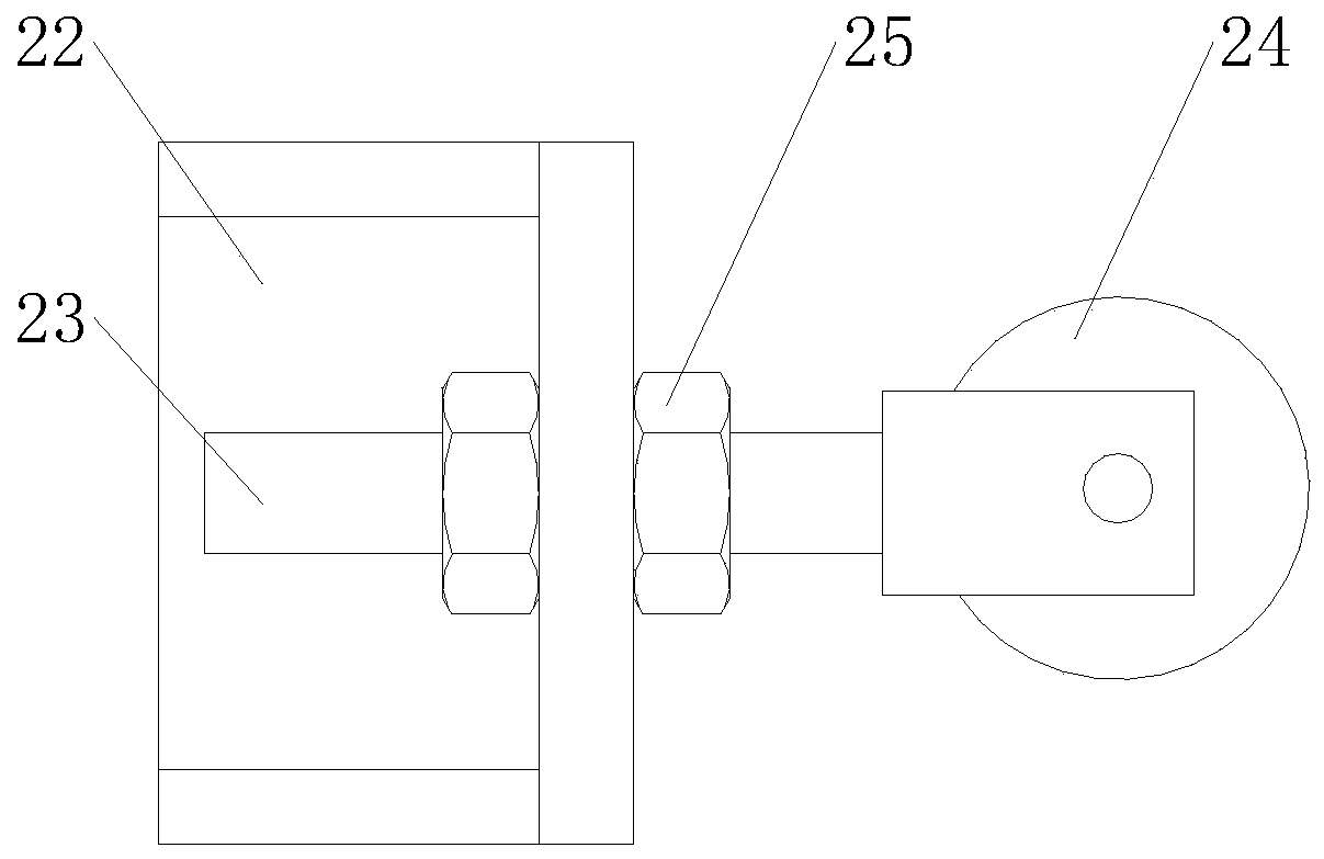 A kind of special-shaped surface coating device for wood strips