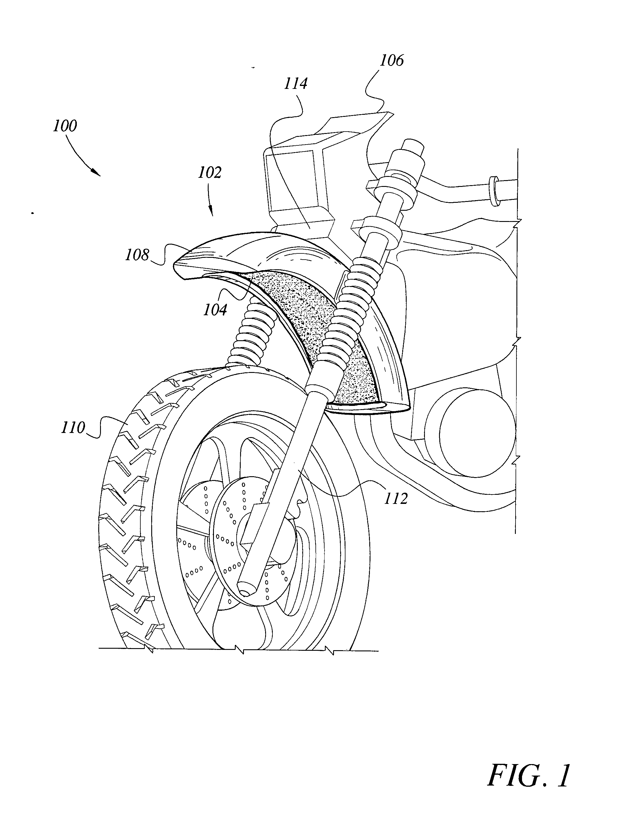 Foam liner and method to prevent accumulation of mud