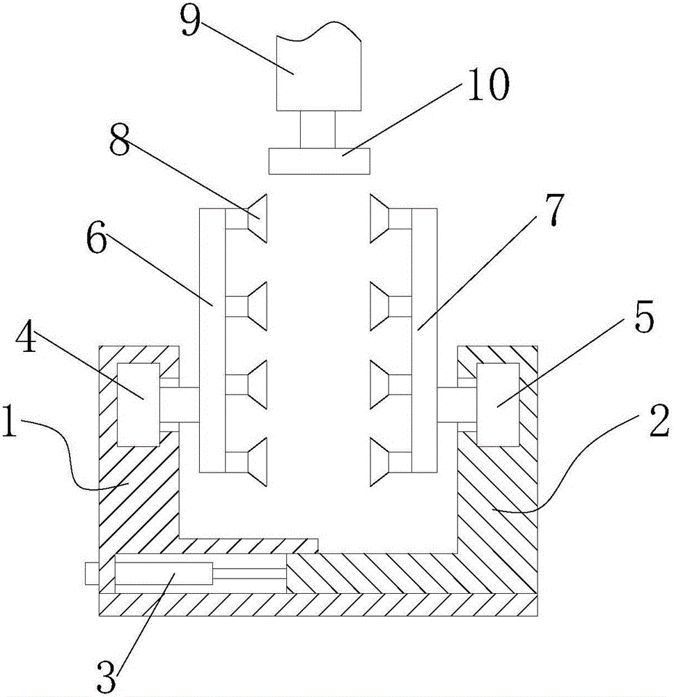 Glass polishing device