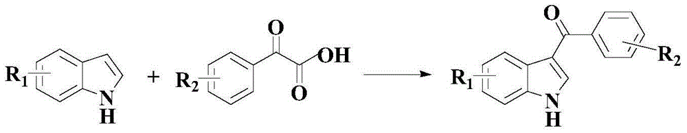 Anti-cancer activity indole derivative, synthesis method and uses thereof