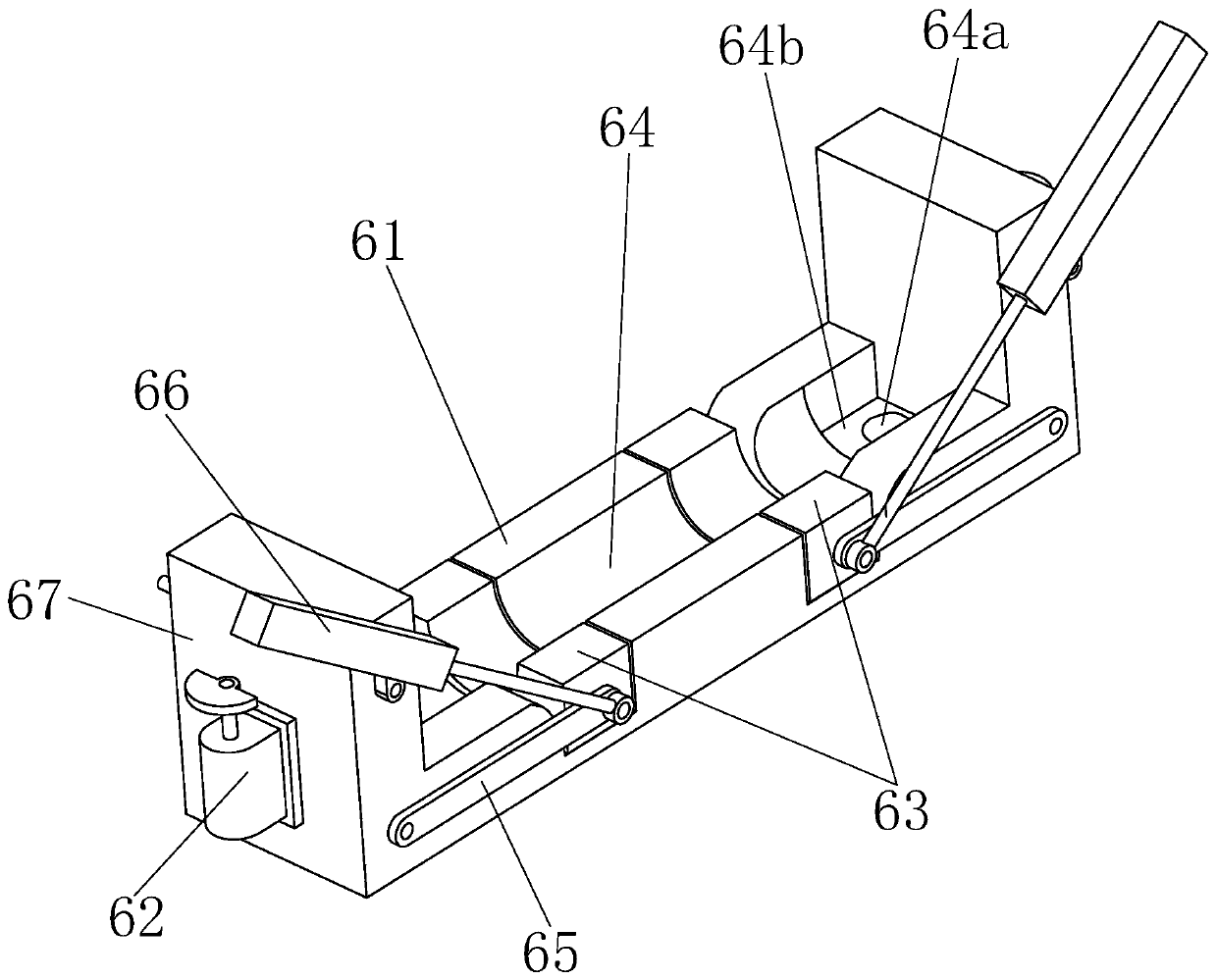 Electric aluminum tube simple installation machine