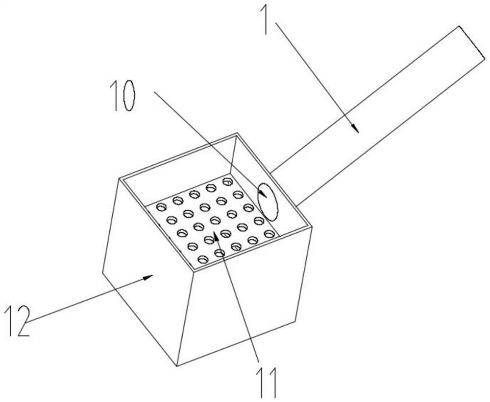 Anti-toppling device adopting vertical extension arm