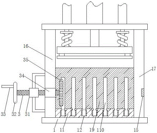 High-speed hydraulic intelligent packaging device for regenerated metal broken/loose materials