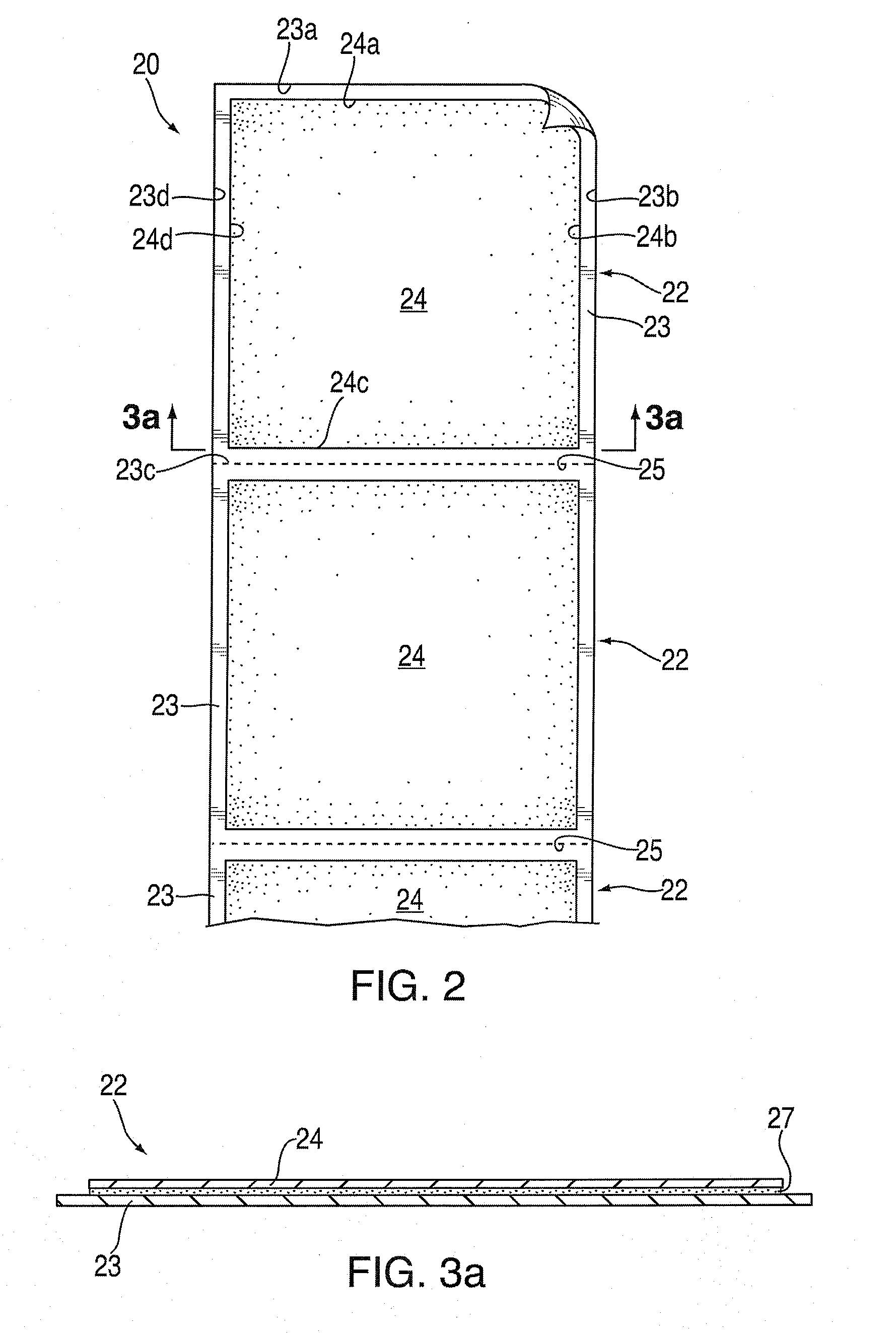 Multi-layered food wrapping material