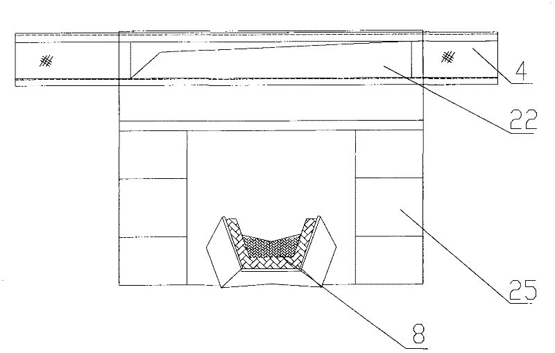 Smoke collecting device of iron tapping hole of rotary electric furnace