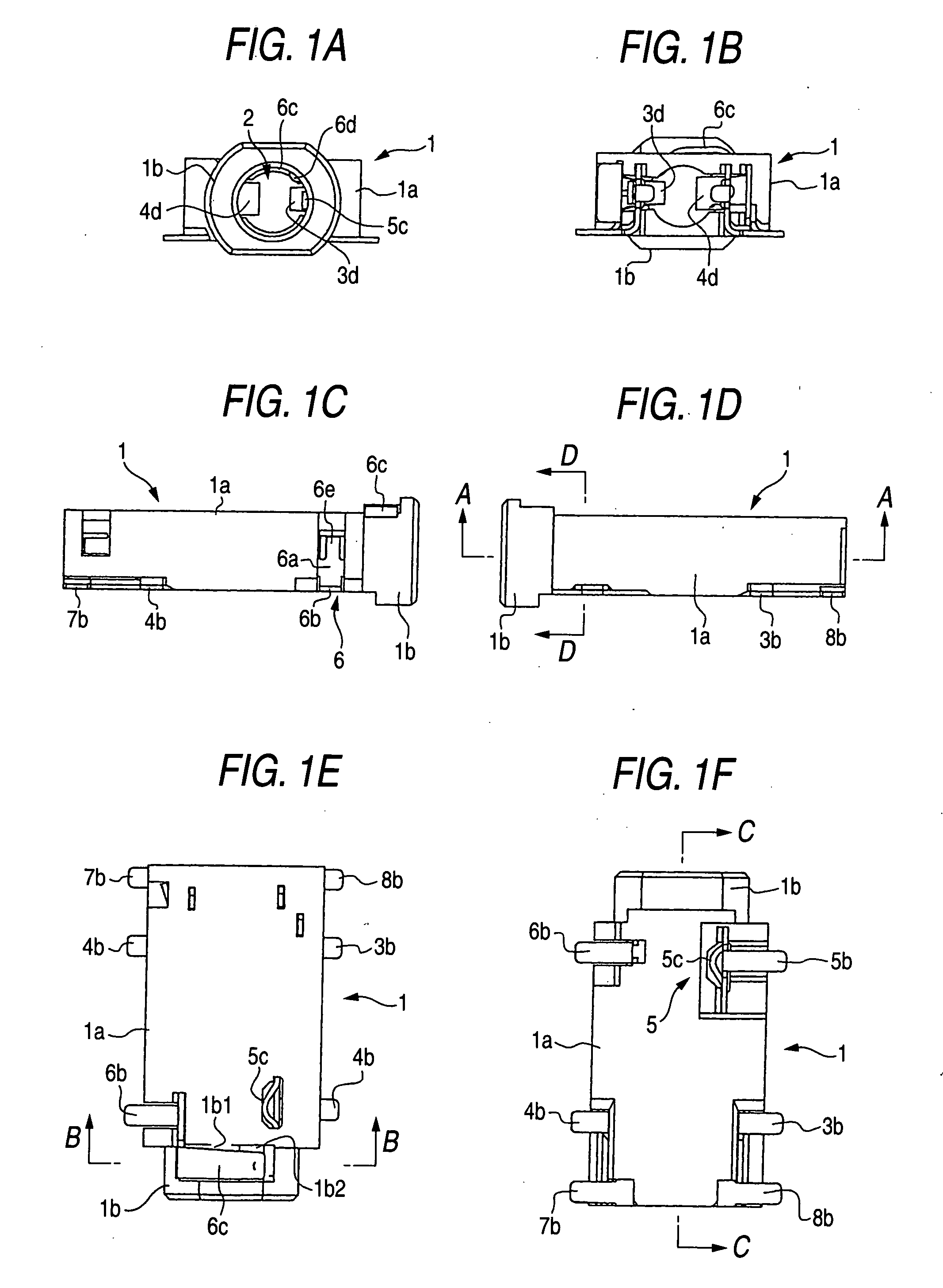 Multi-pole jack