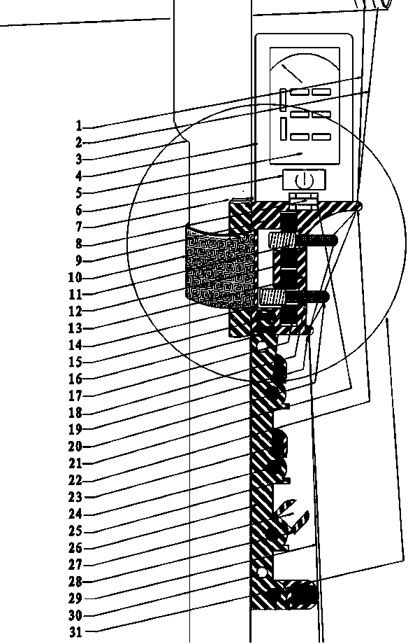 Assembled multifunctional jack of ehru