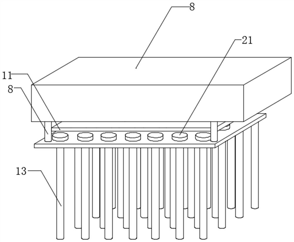 Device and method for testing cast-rolled blank of aluminum foil for power battery