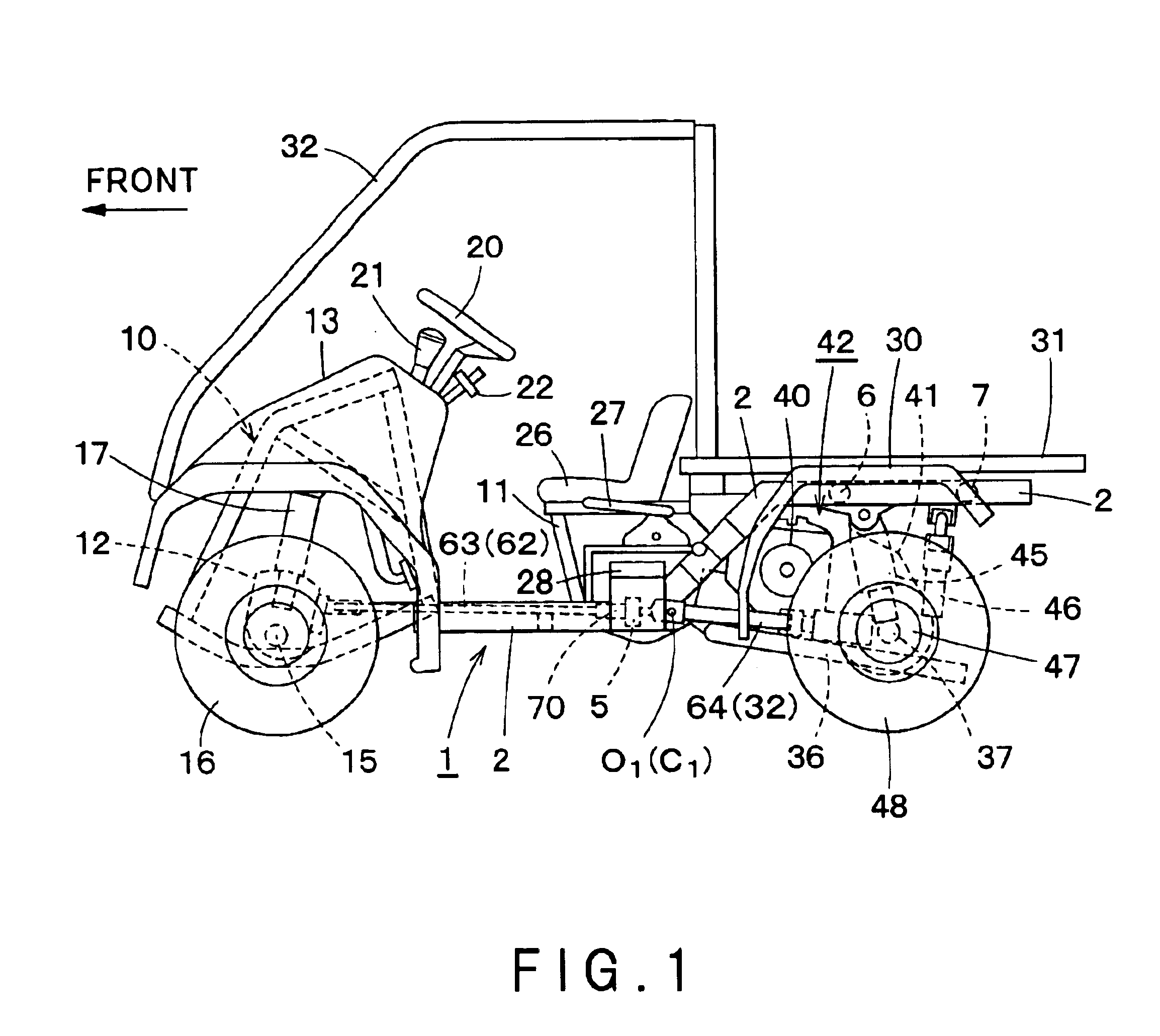 Four-wheel-drive vehicle