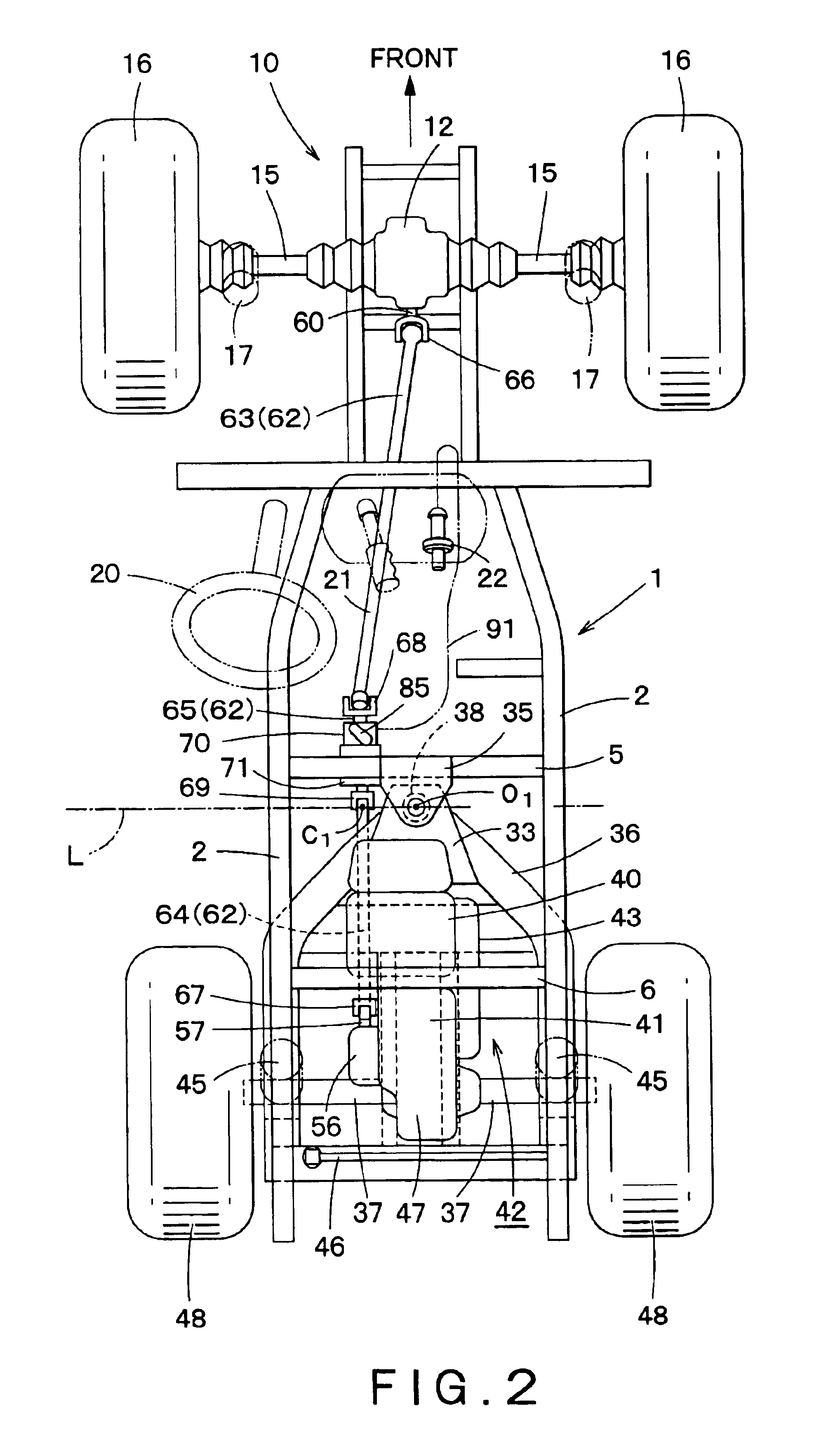 Four-wheel-drive vehicle