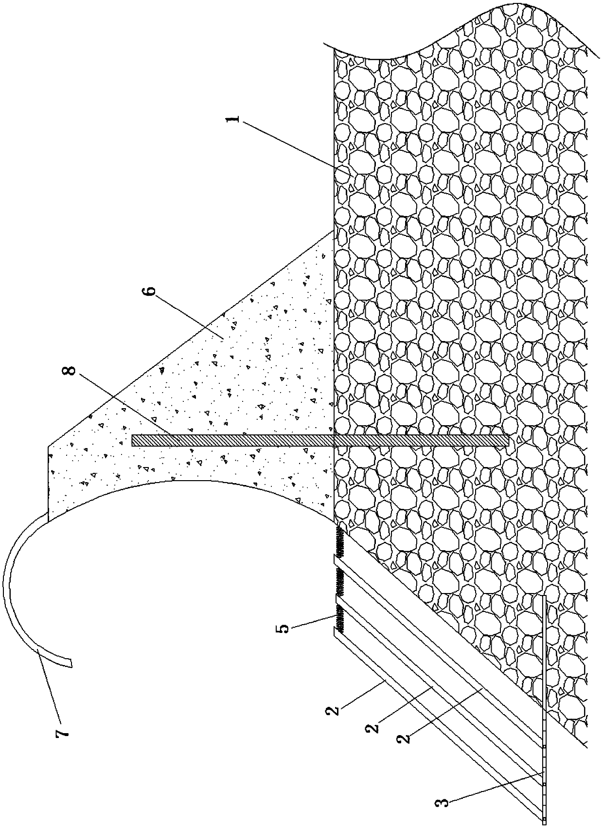 Preparation method for composite rubber mat