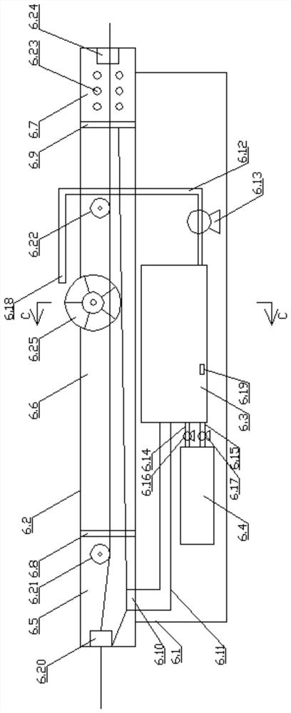 RF coaxial cable cooling method