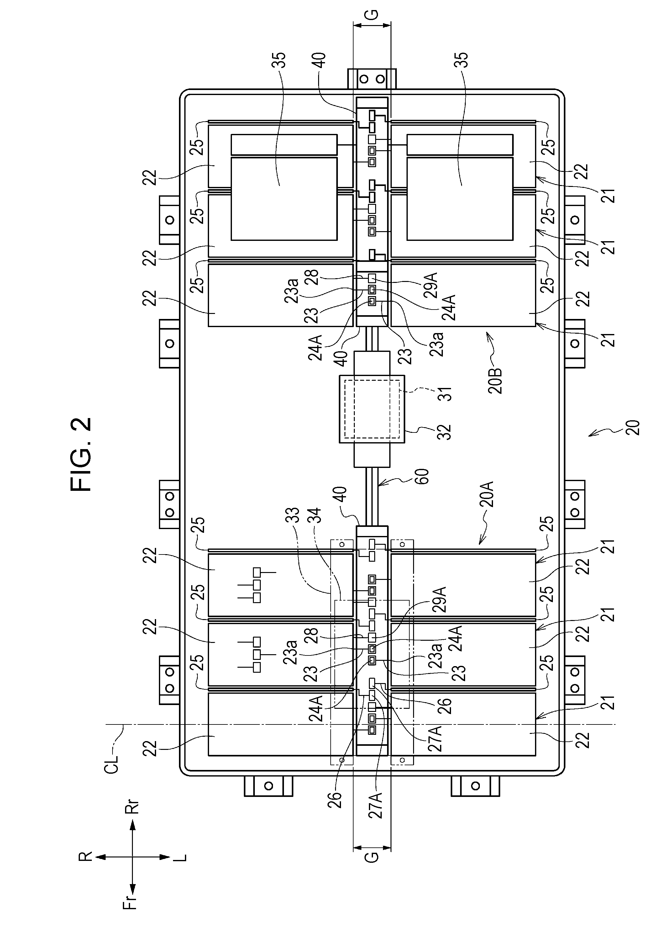 Vehicle battery unit and harness holder