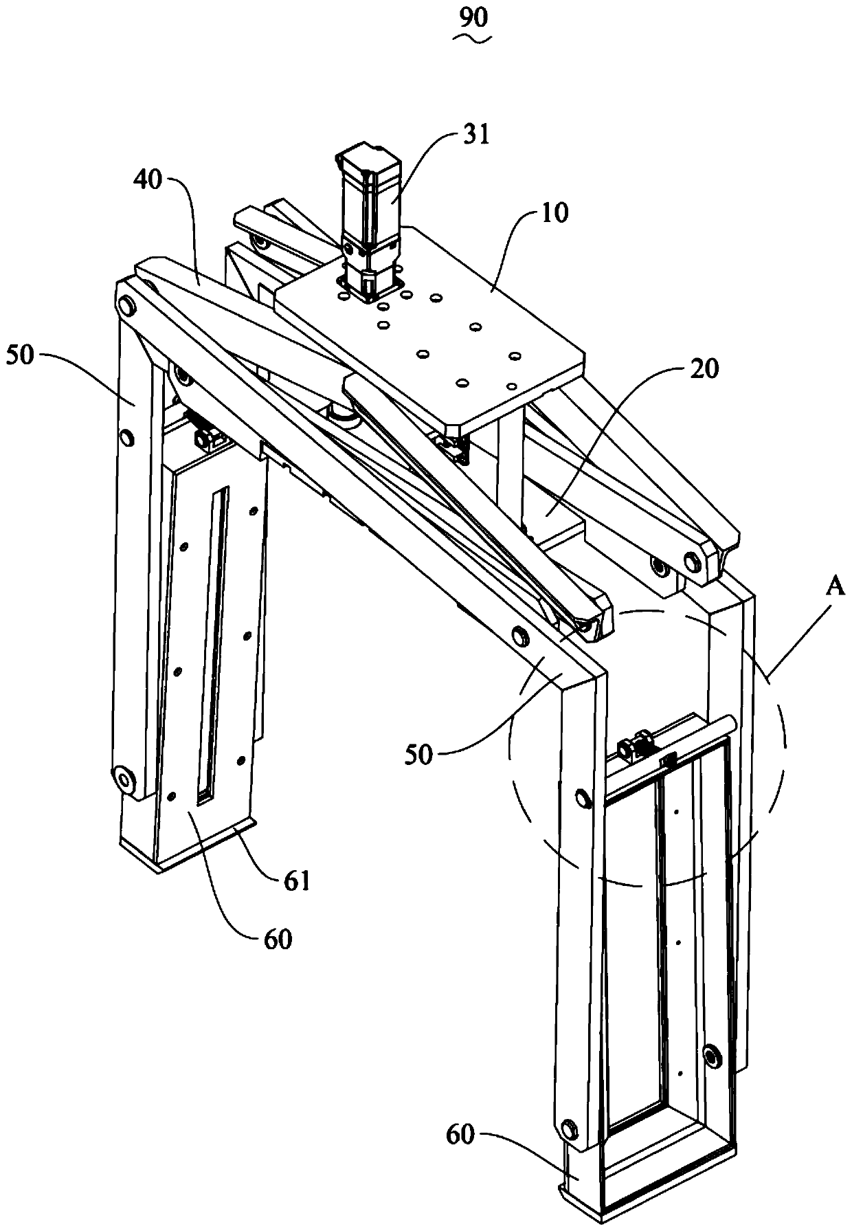 Carrying manipulator and carrying robot