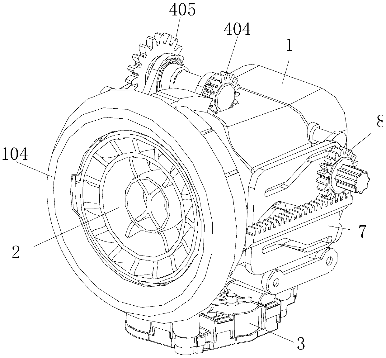 Air conditioner air outlet airflow control mechanism