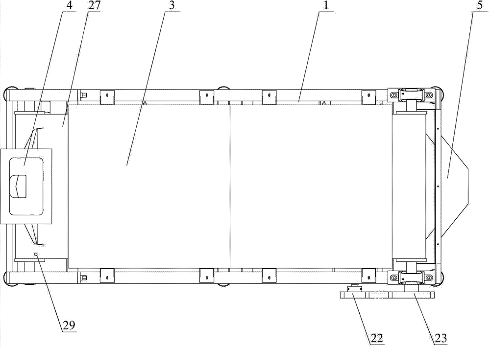 Coal powder drying device