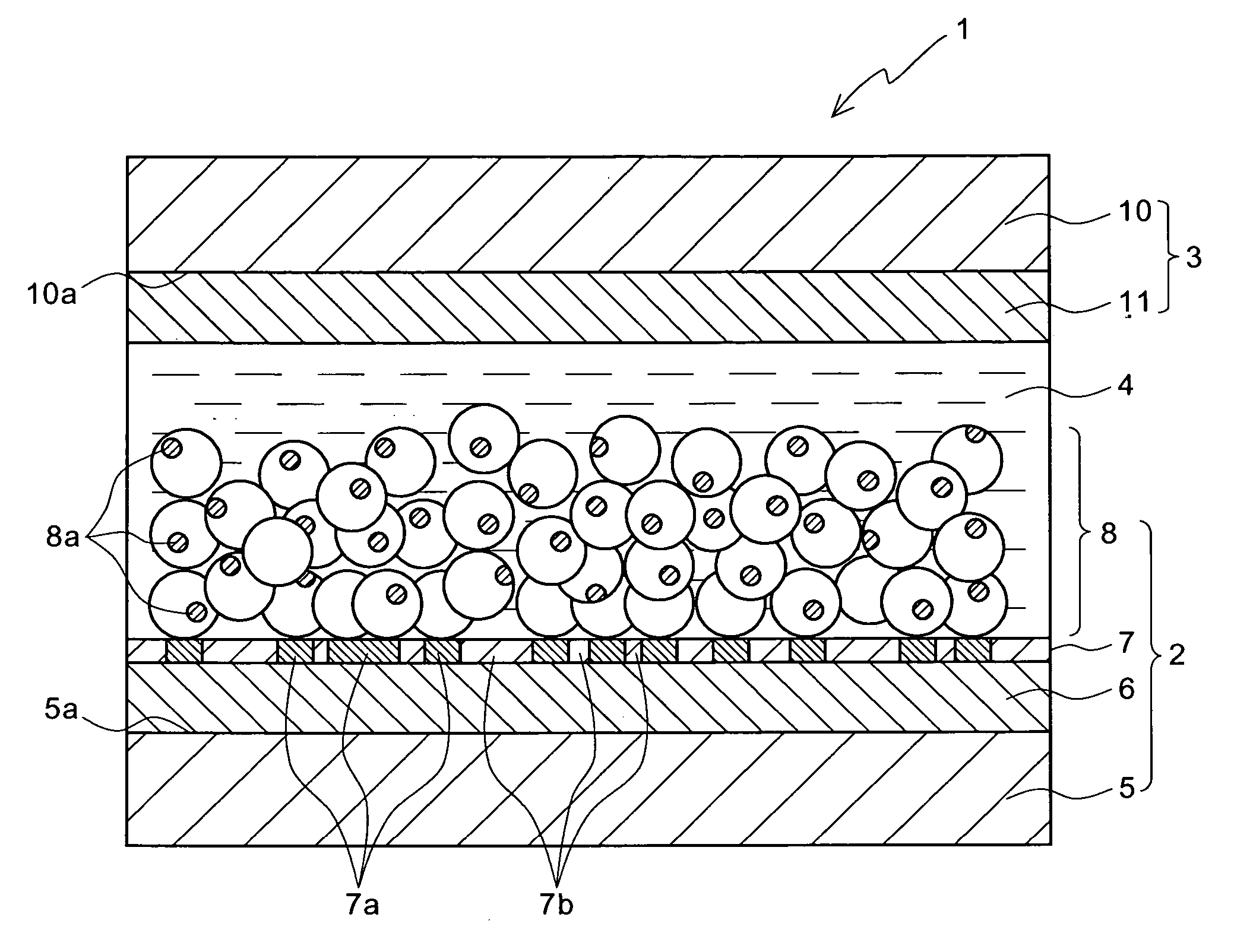 Photoelectrode substrate of dye sensitizing solar cell, and method for producing same