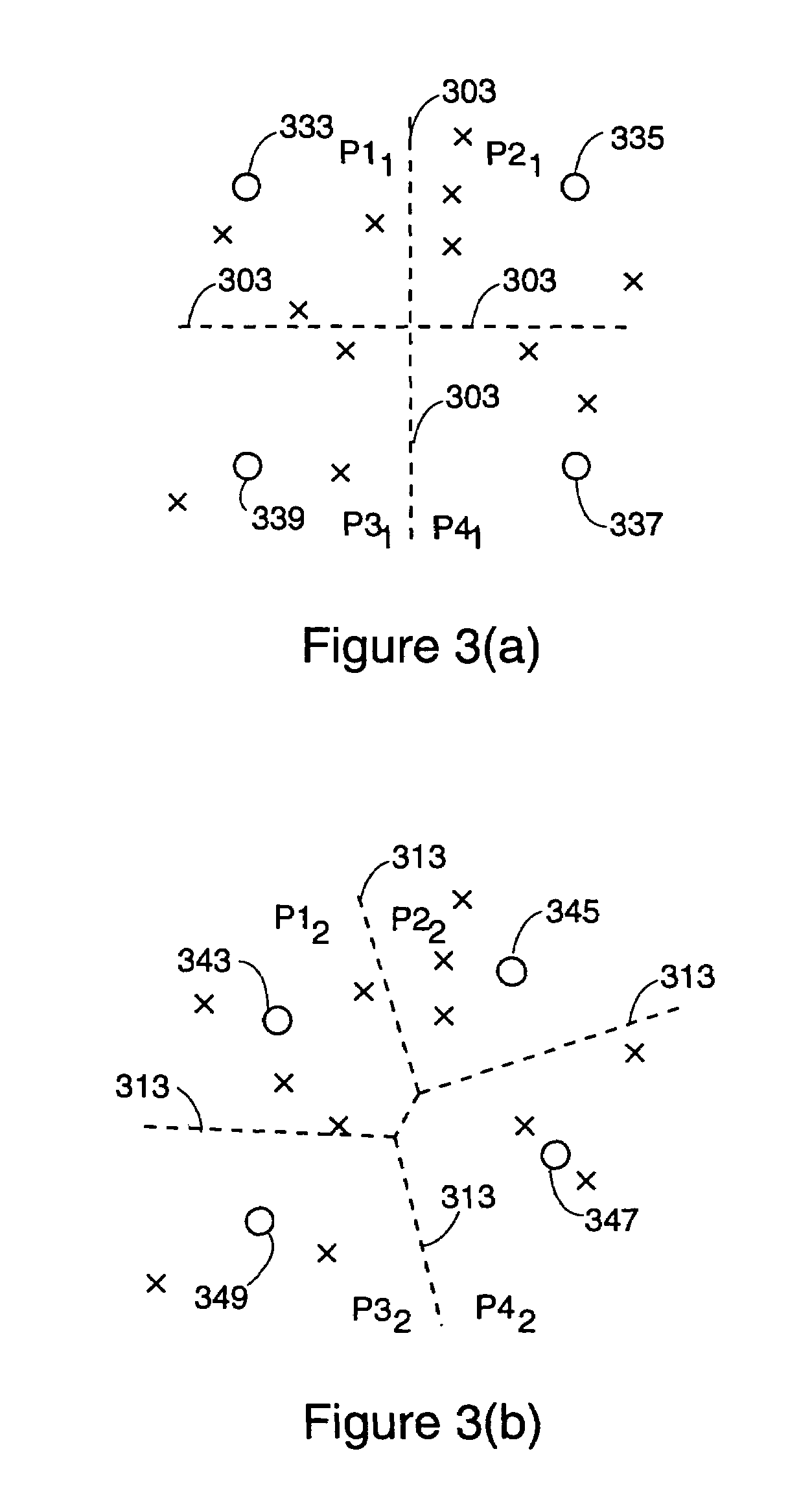 Downlink broadcasting by sequential transmissions from a communication station having an antenna array