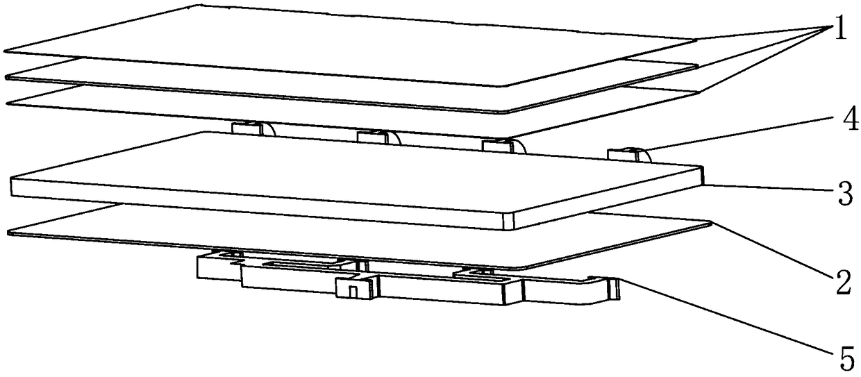 Low-loss frequency scanning antenna planar array based on hybrid feed structure in limited bandwidth