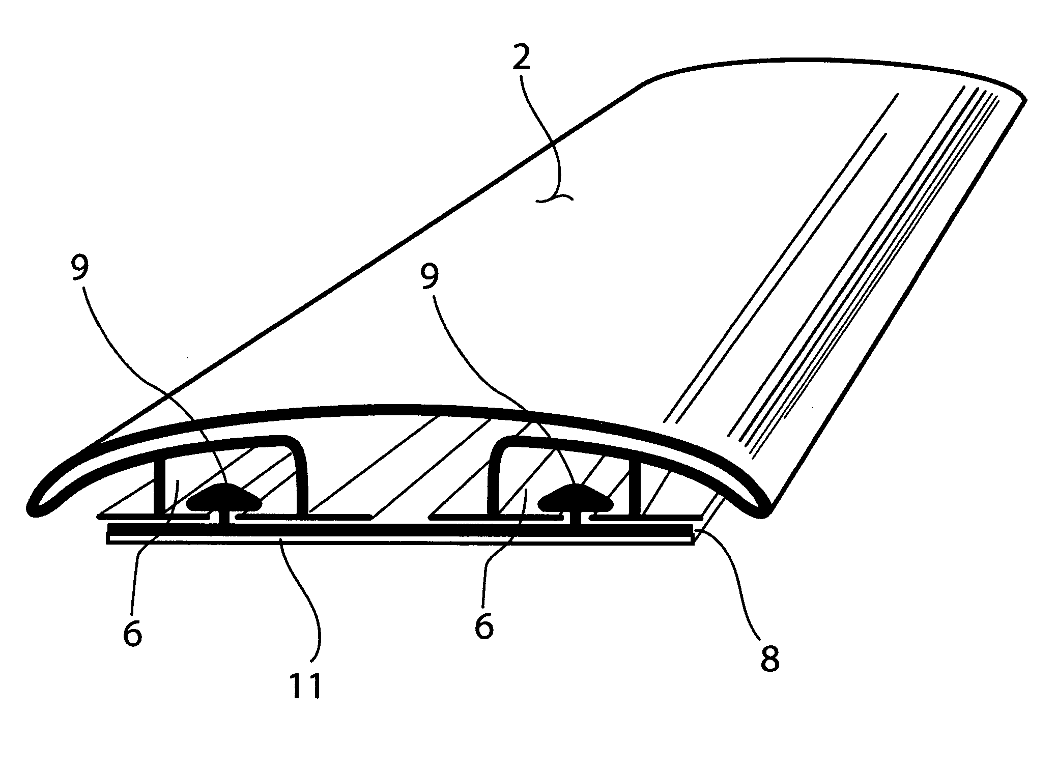 Integrated graphical containment structure