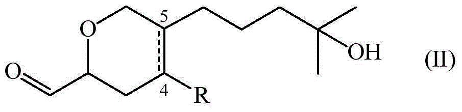 Pyran as floral odorant