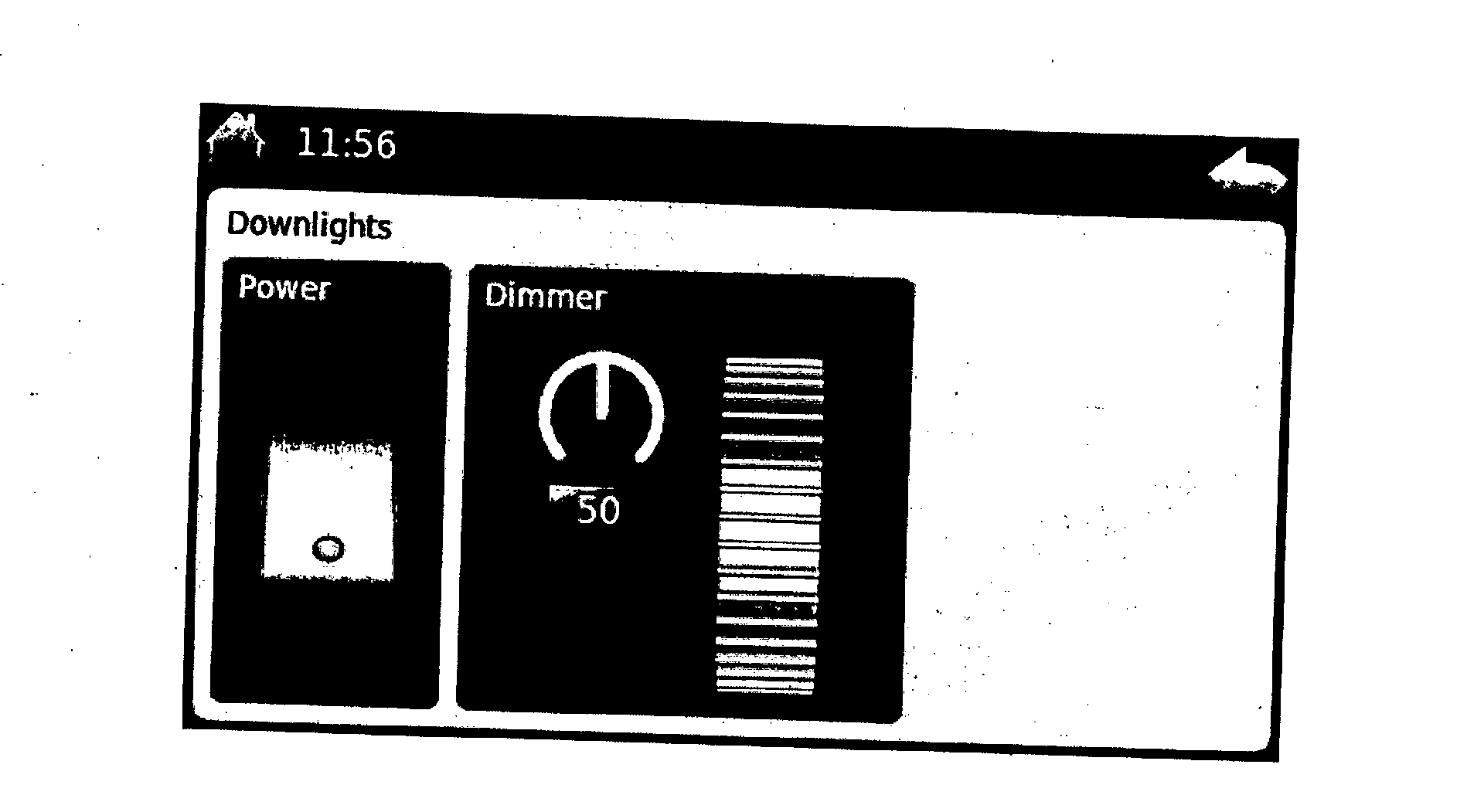 Remote control arrangement