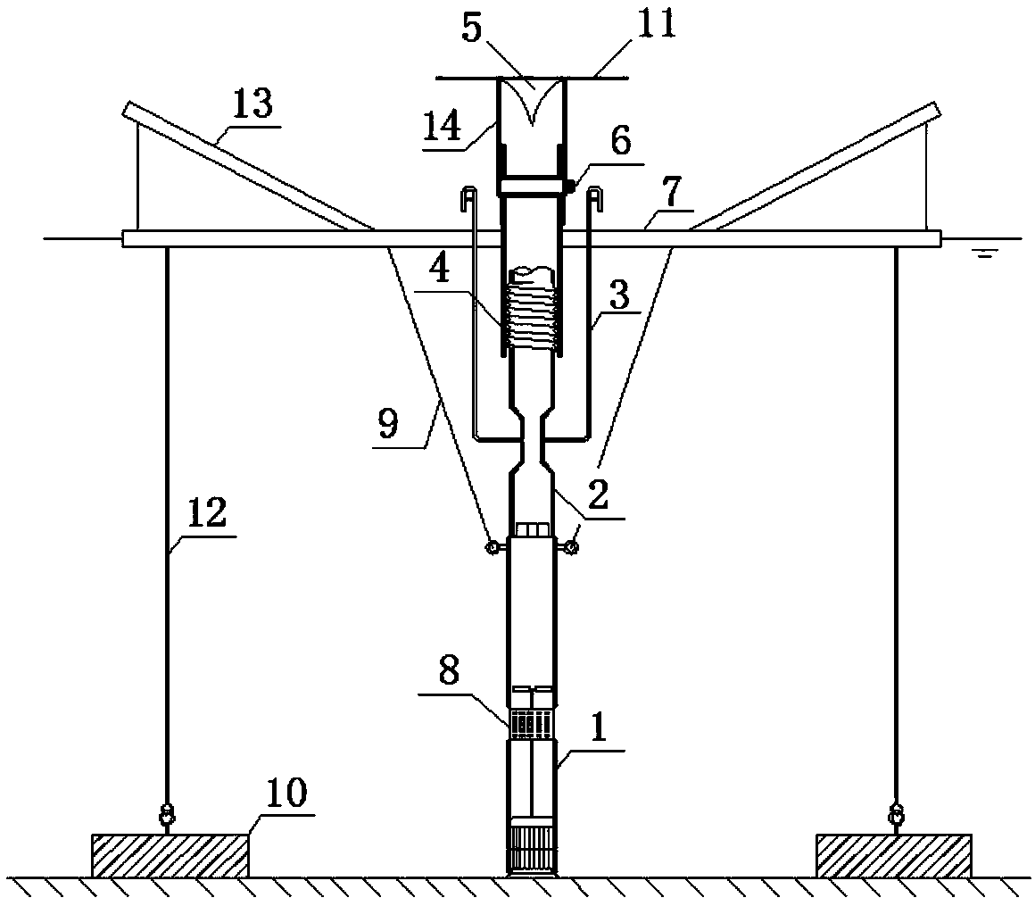 A solar-energy-based device improving water quality through mixing and oxygenating