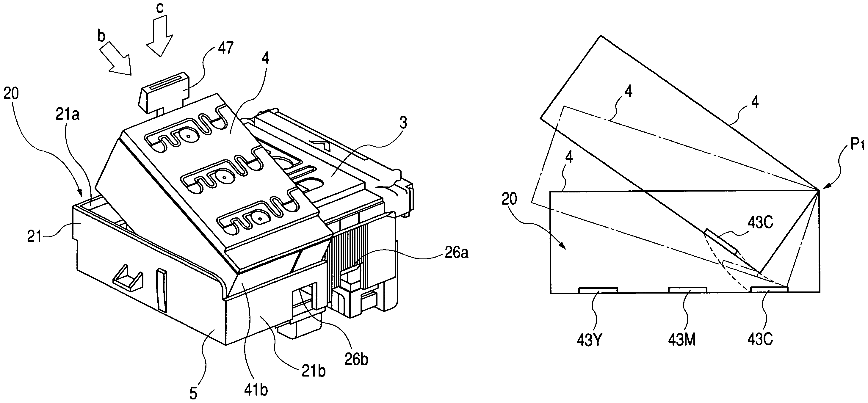 Tank holder, liquid tank and tank attaching and detaching method