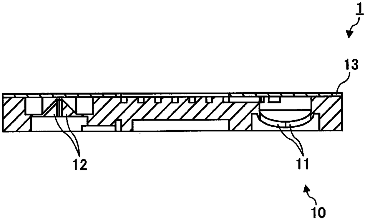 Emitter and drip-irrigation tube