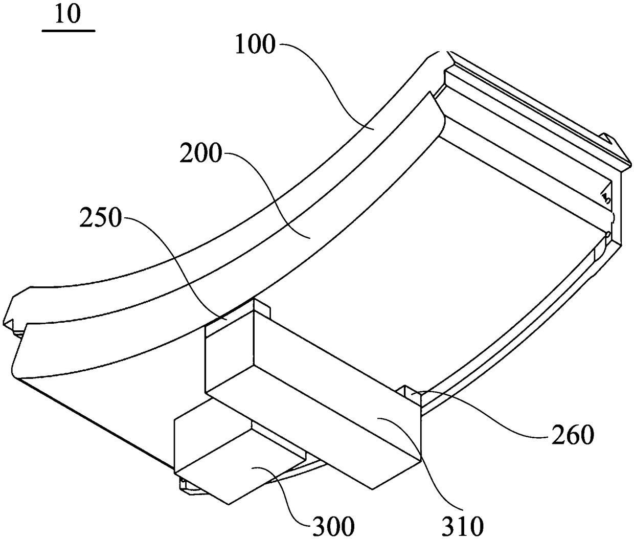 Heat dissipation structure of detection module and detection equipment