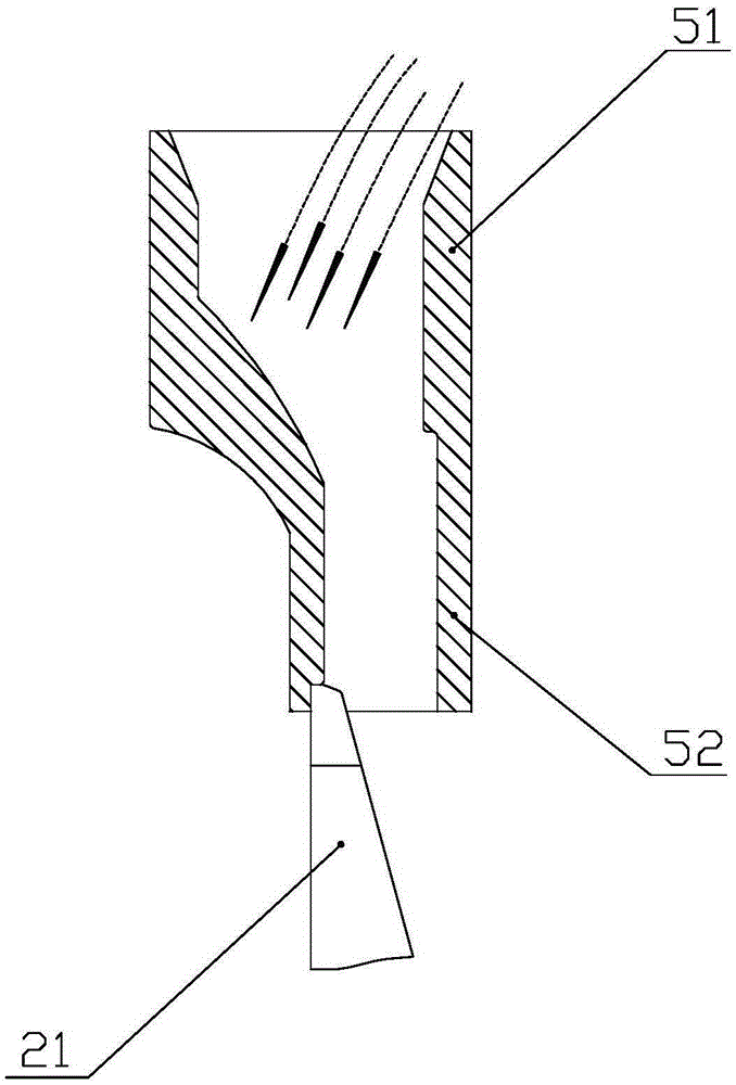 Automatic feeding trough device for pig farm