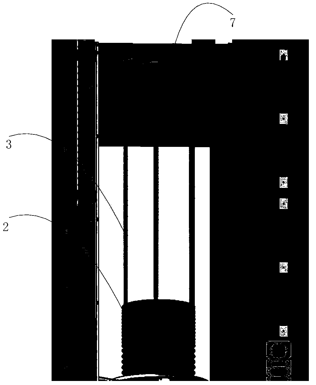 Method and device for identifying distribution state of silicon wafer based on ultrasound