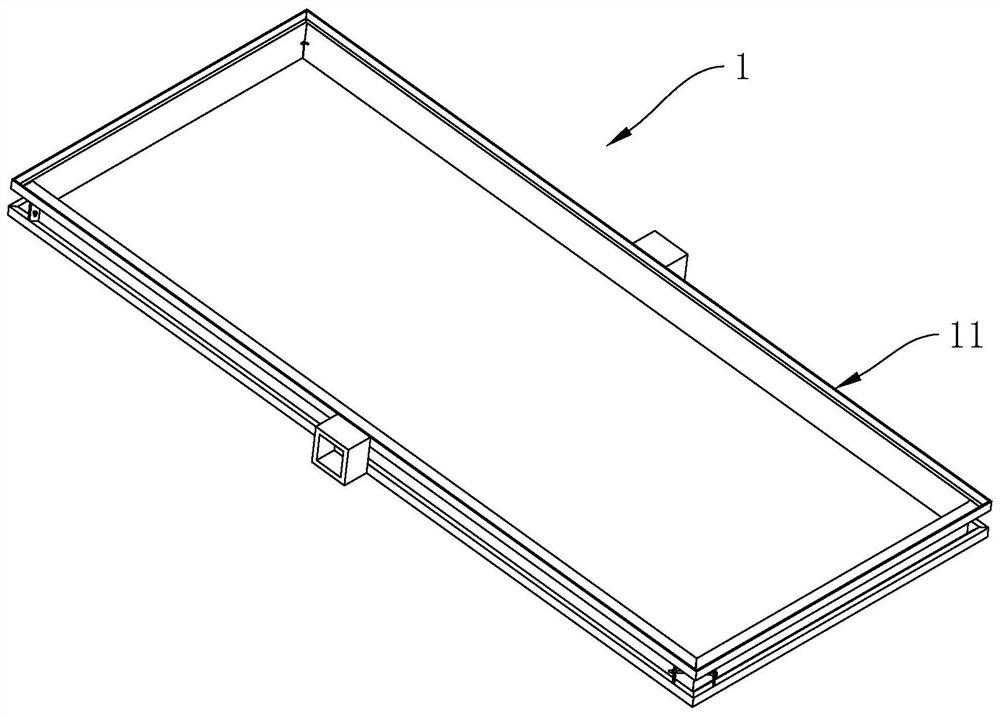 A plywood film coating process and auxiliary device