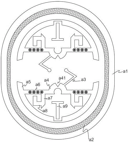 High-voltage combined transformer having gas exchange function