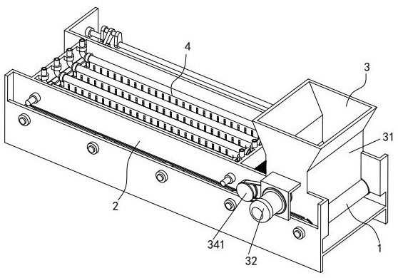 An automatic drying equipment for the production of textile auxiliaries