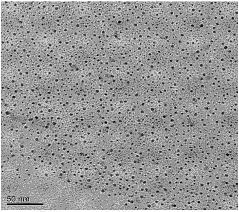 Near infrared emitting fluorescent carbon dot having up-conversion and down-conversion functions and preparation method thereof