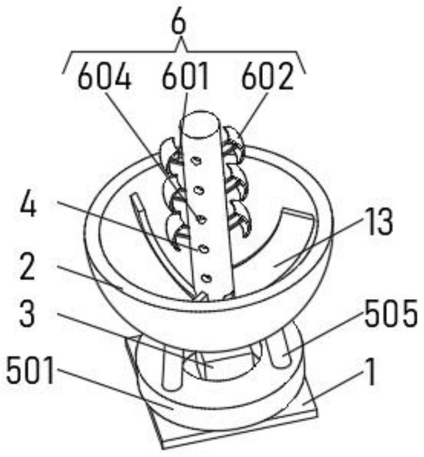 An agricultural straw treatment and reuse device