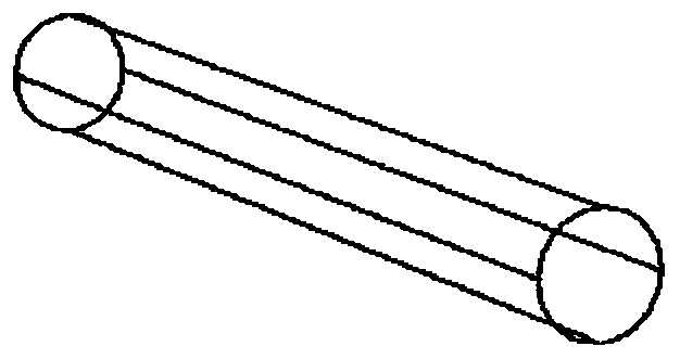 Polygonal crystal for solid laser and all-solid-state laser