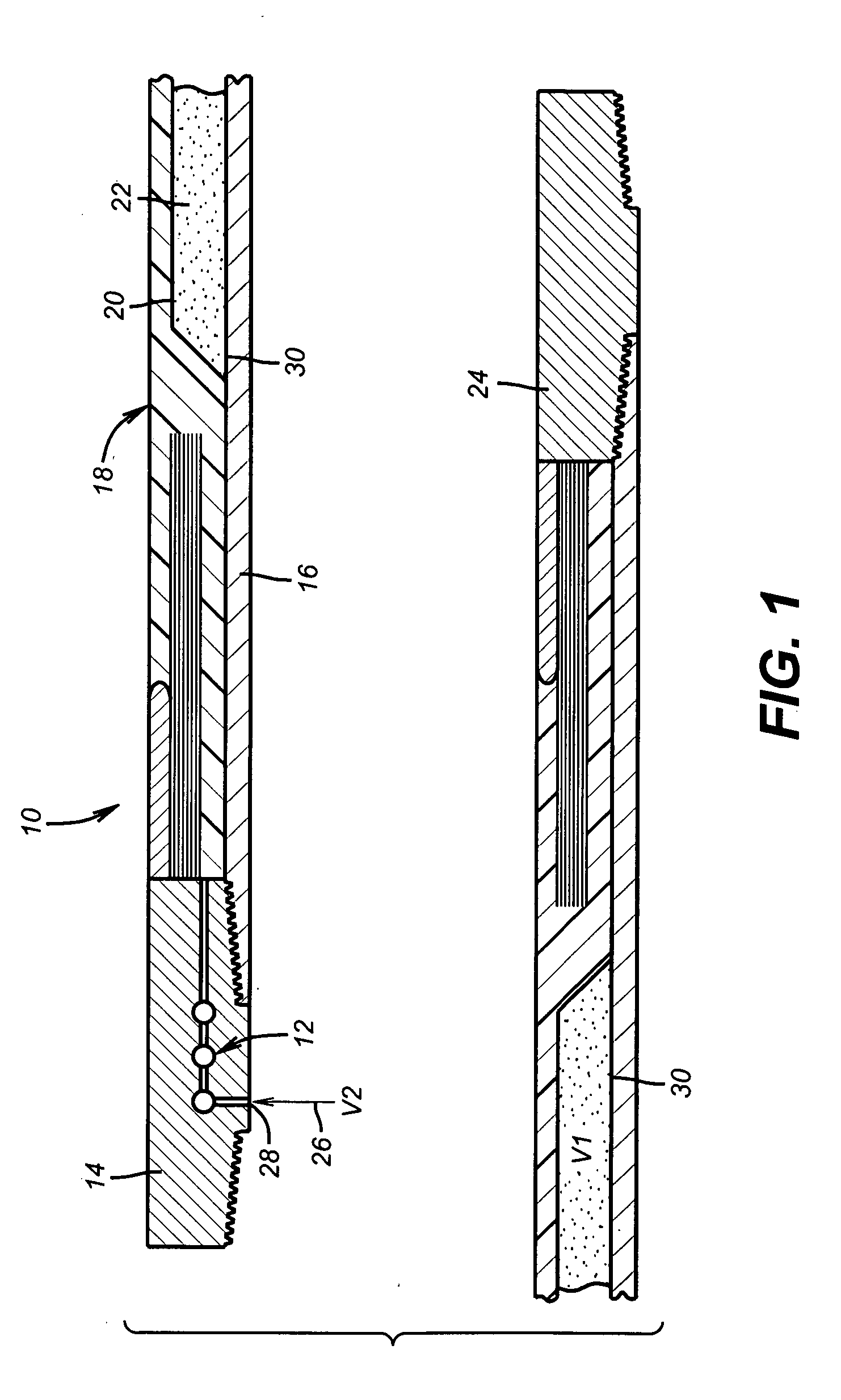 Swelling layer inflatable