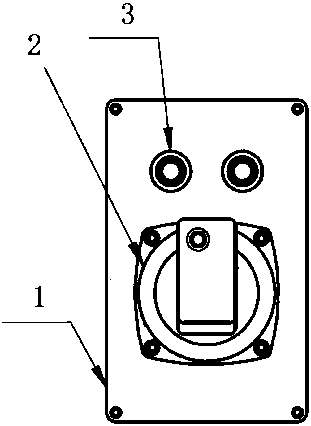 Monorail crane control device