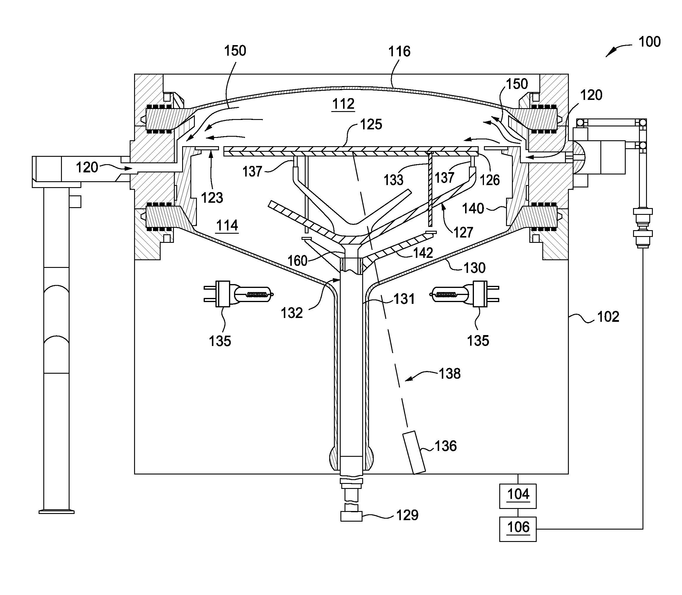 Susceptor support shaft for improved wafer temperature uniformity and process repeatability