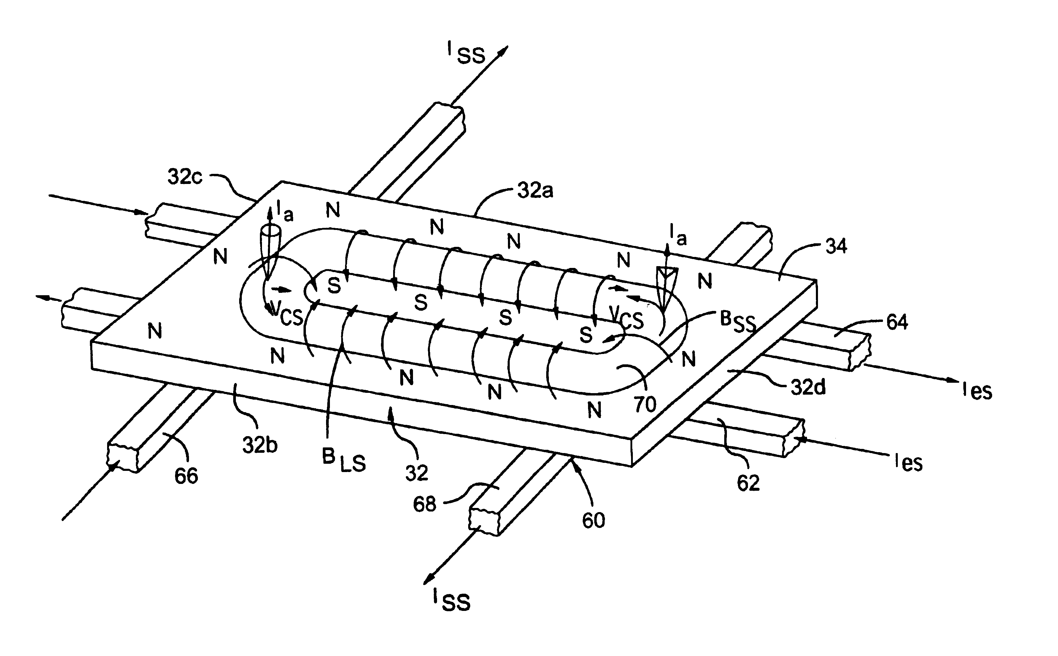 Rectangular cathodic arc source and method of steering an arc spot