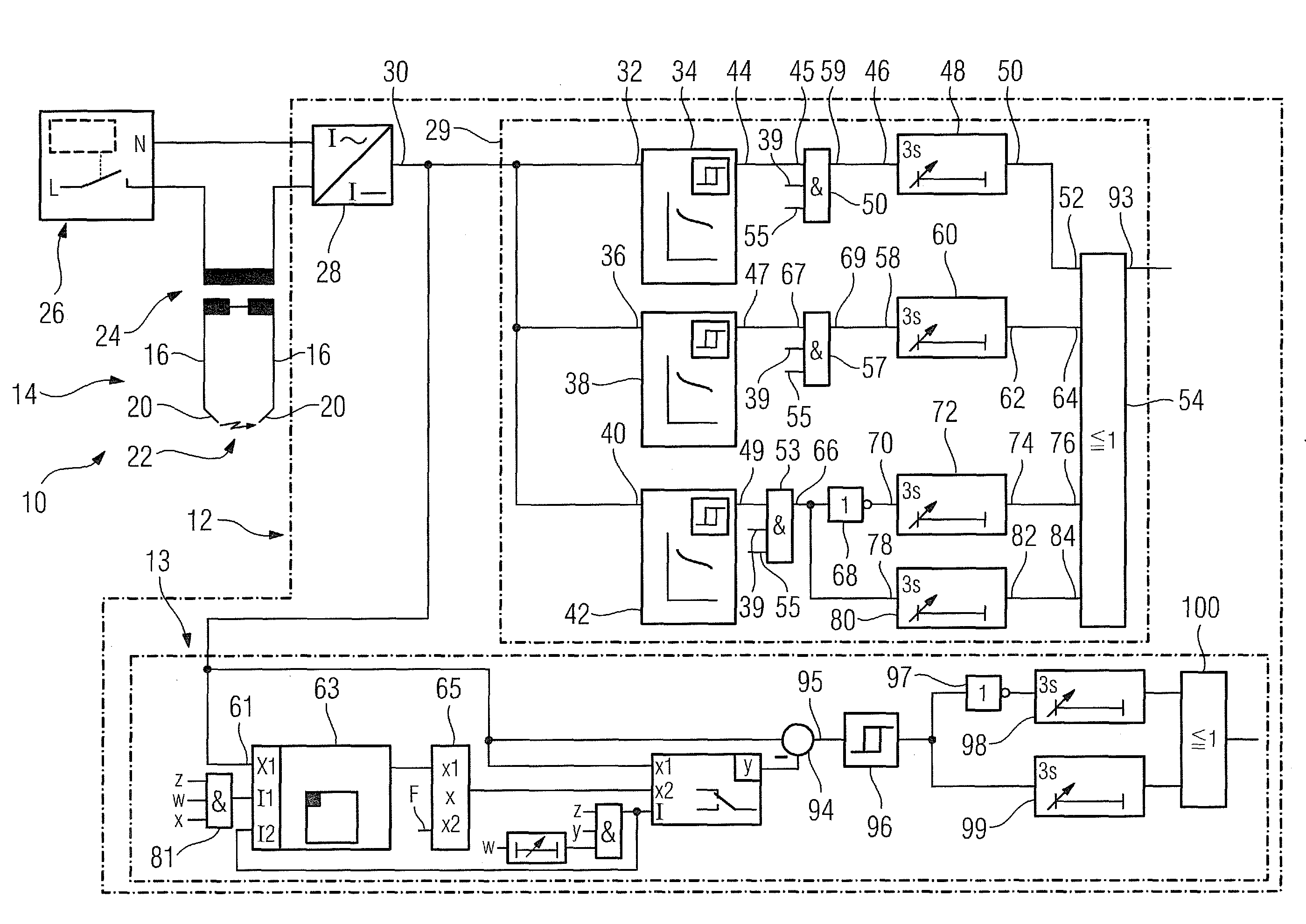 Method and measurement device for determining a condition of an electric igniter of a gas turbine burner and an ignition device for a gas turbine burner